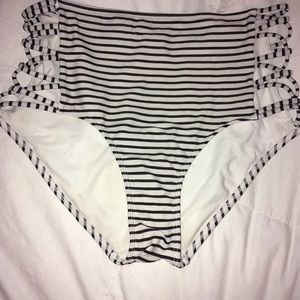 Hollister Striped Bathing Suit